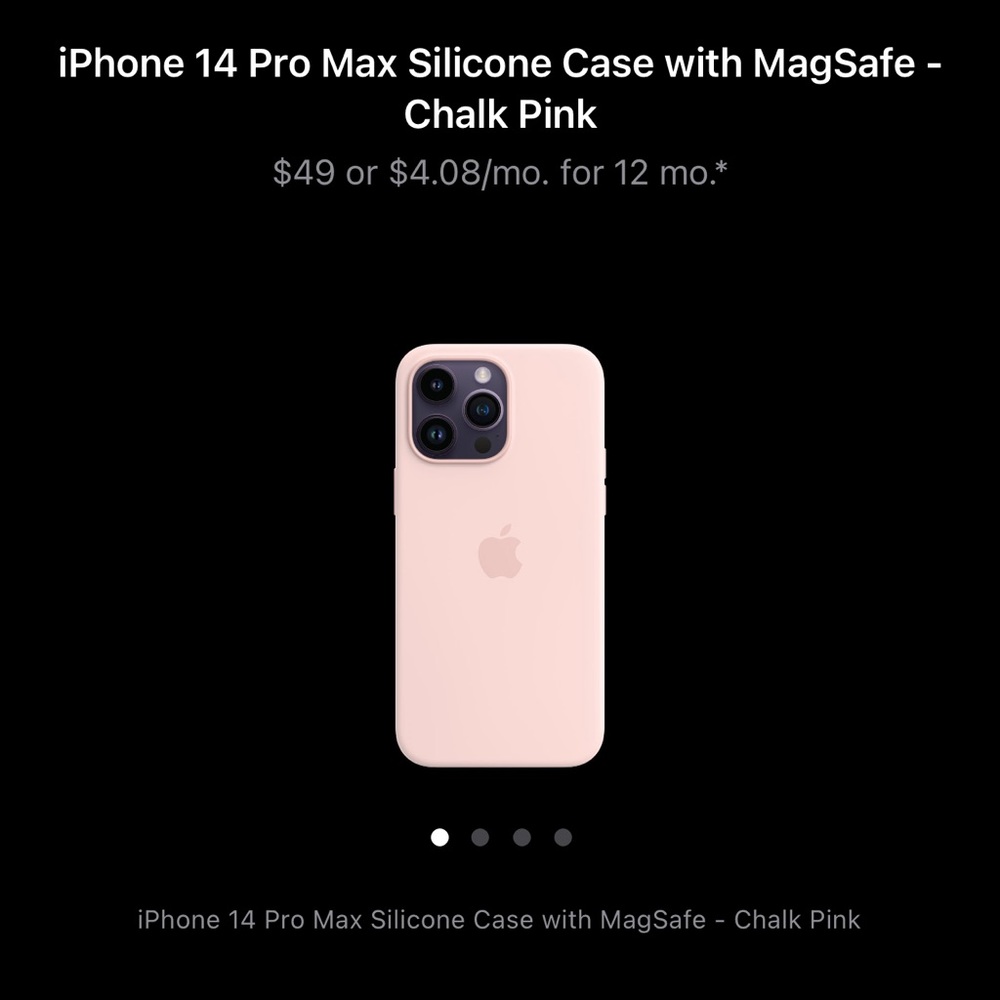 iPhone 14 Pro Max Apple MagSafe Silicone Case